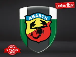 Fiat Abarth Logo Stickers Business Limited High Quality Pro